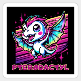 Pterodactyl Baby Dino Kawaii Cute Chibi Magnet